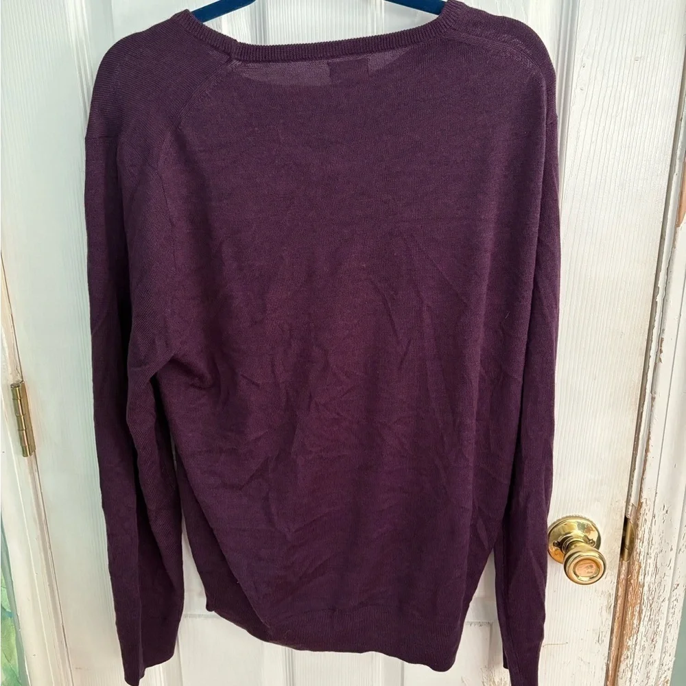 J. Crew Men’s Merino Wool Blend Crew Sweater Size Large
